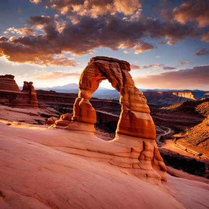 Hike to Delicate Arch Utah Iconic Natural Landmark in Arches National Park