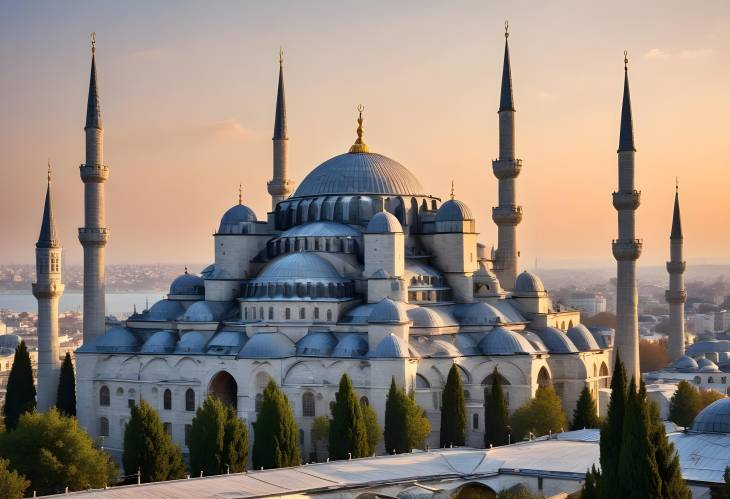 Historic Blue Mosque Sultanahmet Camii in Istanbul A Stunning Example of Ottoman Architecture