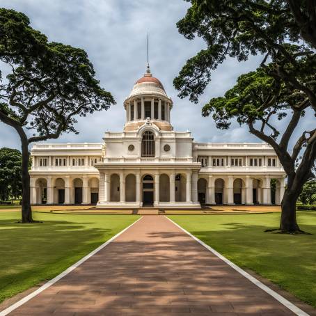 Historic Independence Memorial Hall A Pillar of Freedom in Colombo, Sri Lanka