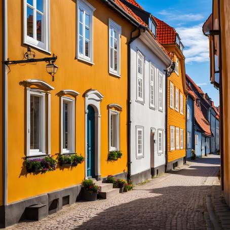 Historic Ystad Colorful Traditional Swedish Streets and Charming Facades