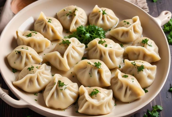 Homemade Fried Dumplings with Onion and Parsley  Perfectly Crispy and Savory