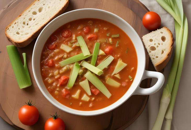 How to Make Leek, Tomato, and Bread Soup Hearty Comfort Food