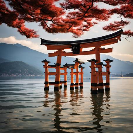 Iconic Floating Torii Gate of Miyajima Island, Japan A Must See Landmark