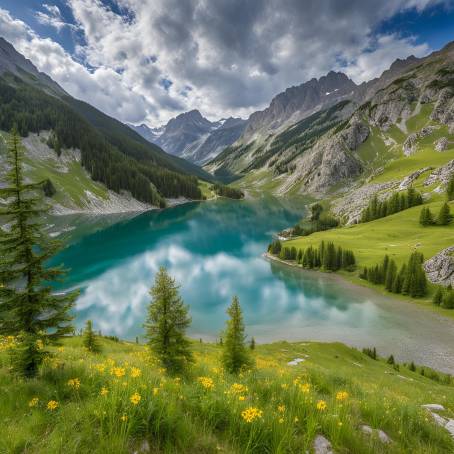 Idyllic Turquoise Lake in Uzundere Seven Lakes, Erzurum  Trkiye Travel June 2021