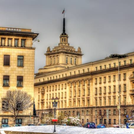 Independence Square Sofia National Assembly Building Overview