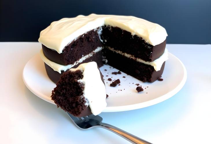 Indulgent Chocolate Cake with Velvety Frosting A Rich and Luxurious Dessert