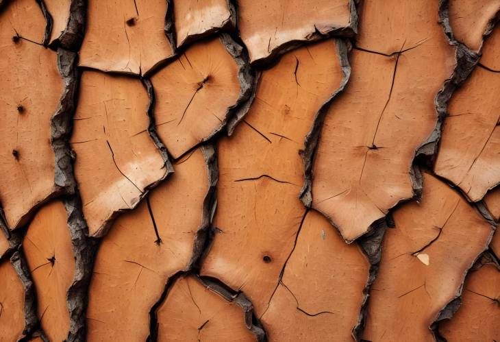 Intricate Pine Bark Texture Close Up Photography Highlighting Natural Wood Features