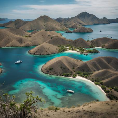 Island Serenity Kelor Island Views in Komodo National Park, Indonesia