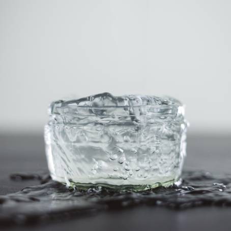 Isolated Ice Cube The Essence of Coolness