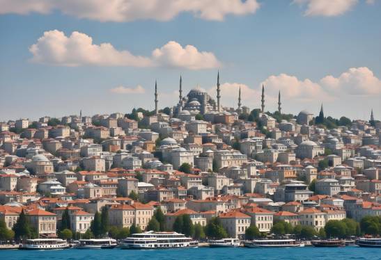 Istanbul in Summer The City Vibrant Urban Landscape