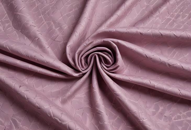 Jacquard Cotton Fabric with Processed Cuts, Oblique Binding  Lining Seam, Detailed Texture