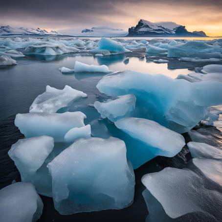 Jokulsarlon Glacier Lagoon Iceland Captivating Landscape of Ice and Water