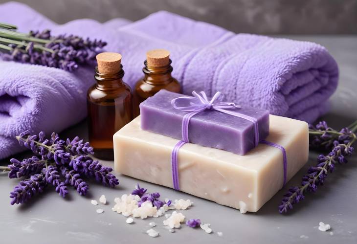 Lavender Spa Indulgence Oils, Salt, and Handmade Soap