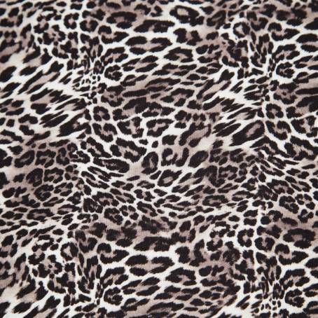 Leopard Fur Animal Print with Wool Texture for Modern Art and Design