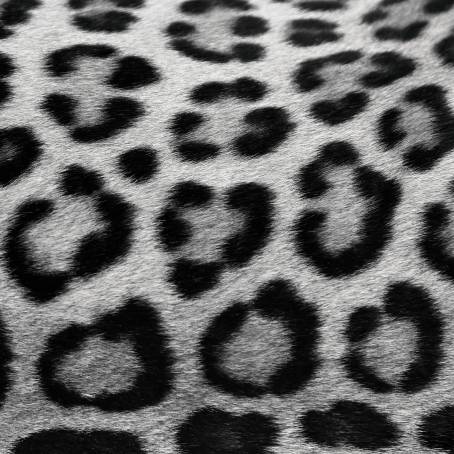 Leopard Fur Pattern with Wool Texture for Modern Art Design Projects