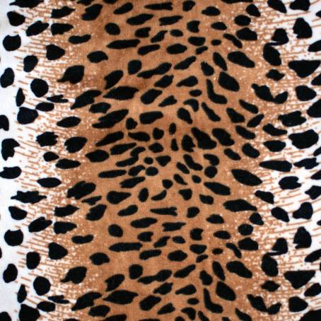 Leopard Fur with Wool Texture for Stylish Art and Design Applications