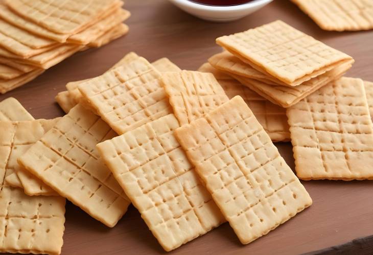 Light and Crisp Wafers Ideal for Enjoying with Tea or Coffee as a Delicate Snack