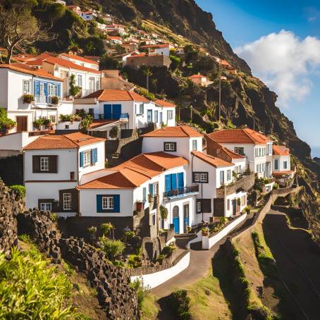 Madeira Classic Charm Sunlit Traditional Portuguese Houses