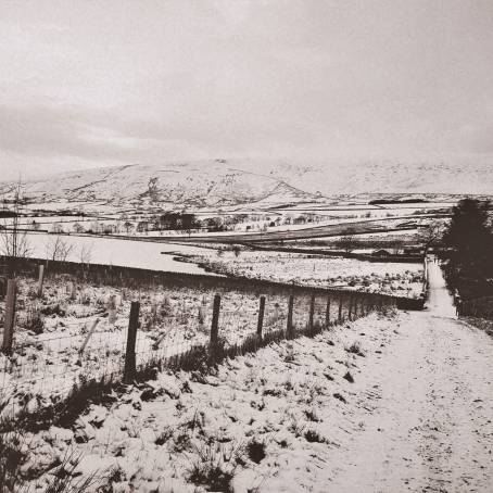 Majestic Pendle Hill Hills and Countryside in Lancashire