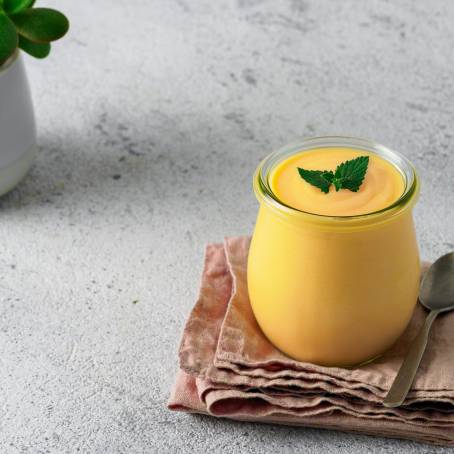 Mango Smoothie in Tall Glasses Fresh and Nutritious for a Healthy Lifestyle