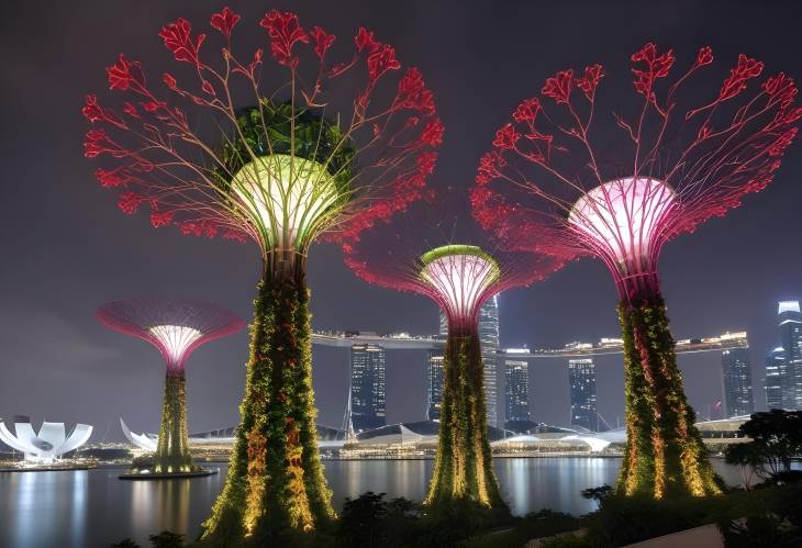 Marina Bay Super Tree A Stunning Tourist Attraction in Singapore