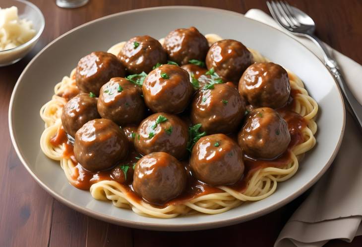 Marsala Meatballs Delight Juicy Meatballs in a Sweet Marsala Wine Sauce