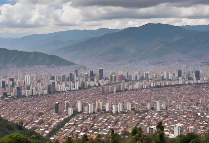 Medellin Cityscape A Captivating View of Colombias Second Largest City