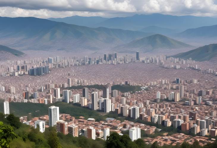 Medellin Skyline A Vibrant Cityscape of Colombias Dynamic Antioquia Capital