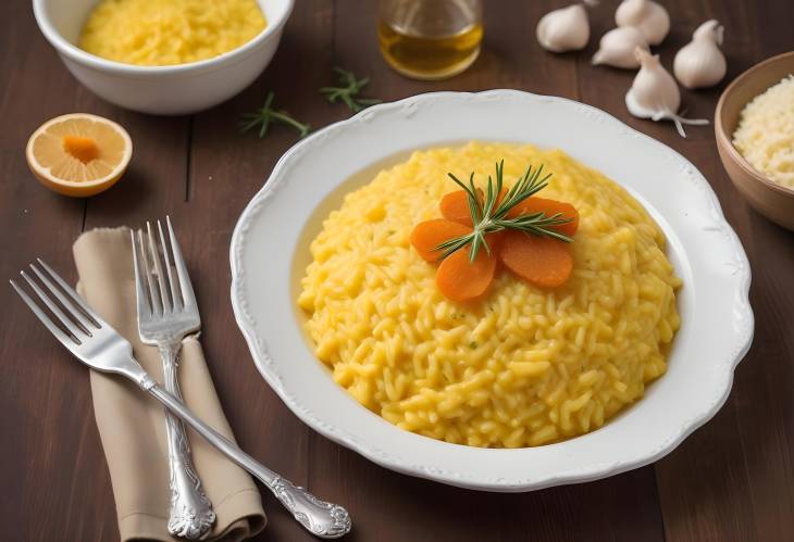 Milanese Risotto with Saffron  Rich, Creamy, and Delicious