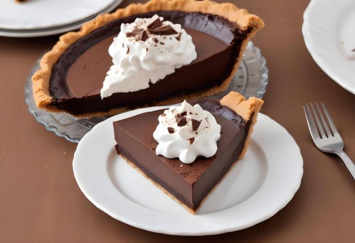 Mississippi Mud Pie  Indulgent Chocolate Dessert with Crumbly Crust