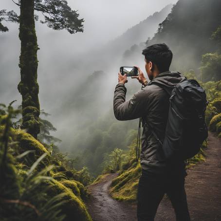 Misty Landscapes Portrait of a Nature Enthusiast