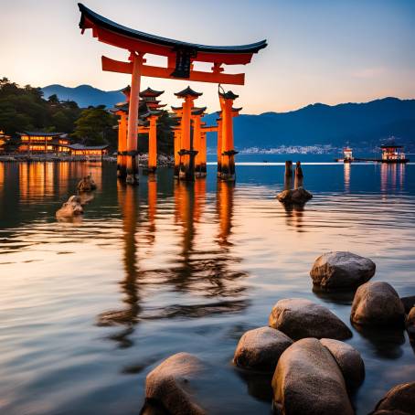 Miyajima Floating Torii Gate A Symbol of Japanese Tradition and Beauty