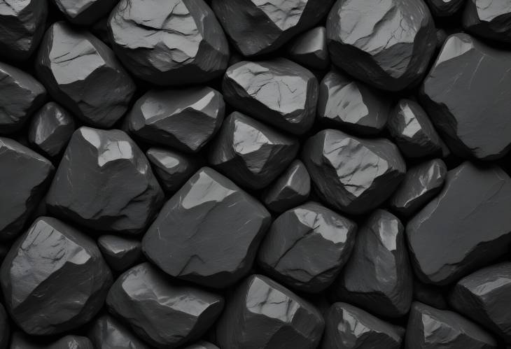 Moody and Textured Dark Stone Rock Background with Subtle Variations