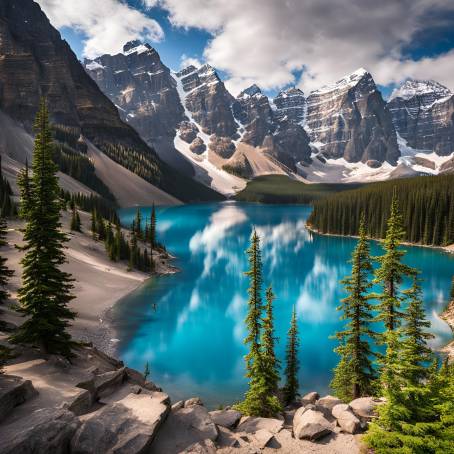 Moraine Lakes Captivating Views A Top Destination in Banff National Park