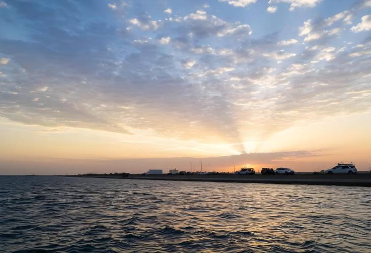 Morning Glory Sunrise Clouds at Al Khobar