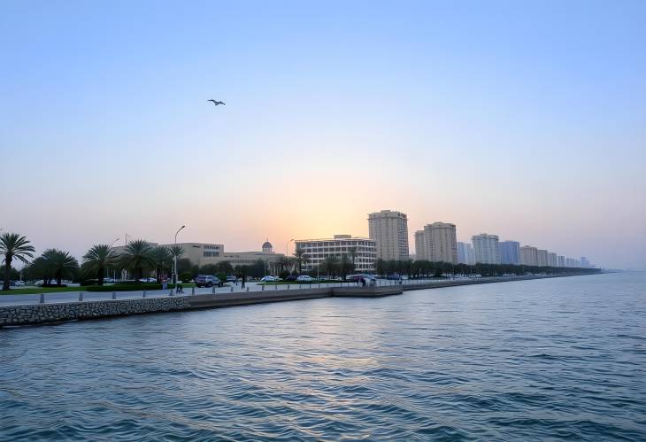 Morning Serenity at Al Khobar Corniche