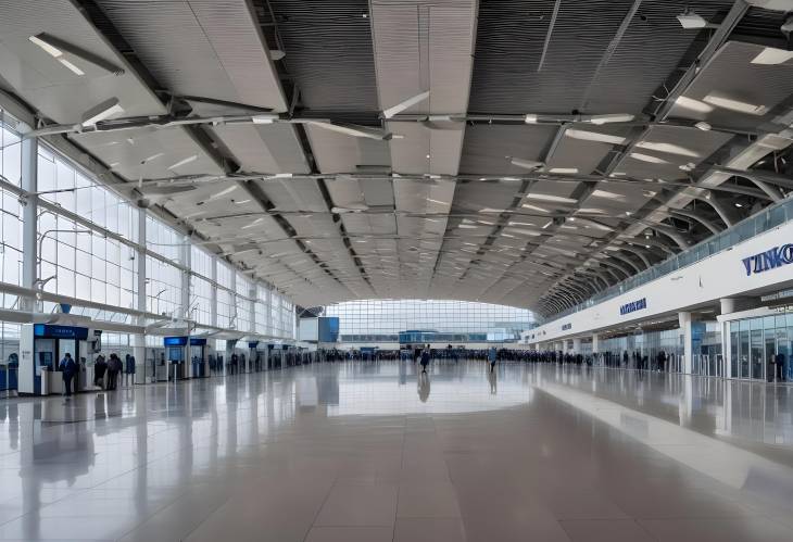 Moscow, 30 May 2021, Terminal A Exterior, Moscow International Airport, Contemporary Airport