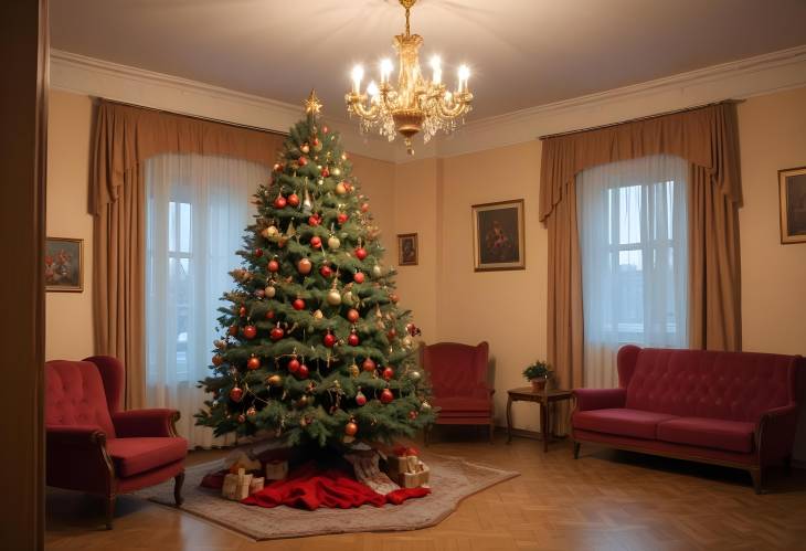 Moscow Christmas in SovietEra Apartment  Vintage 80s Decor and Holiday Spirit