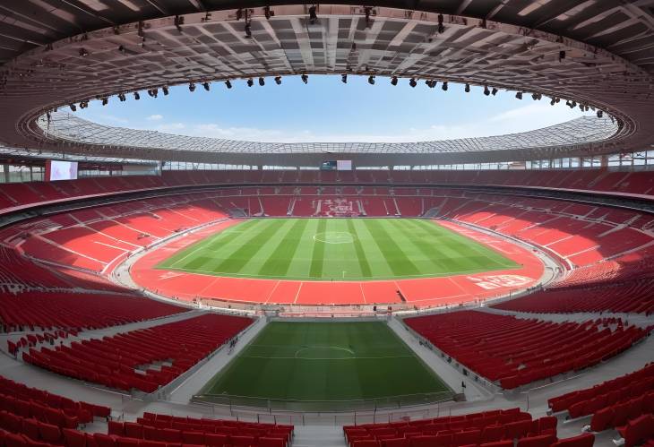 Moscow, Russia  May 30, 2018 Spartak Stadium or Otkritie Arena in Preparation for 2018 FIFA World