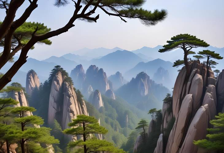 Mount Huangshans Natural Beauty Peaks, Pines, and Majestic Views