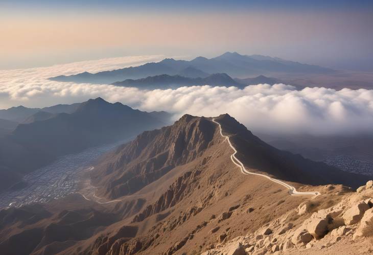 Mount Soudas Majestic Landscape Saudi Arabias Highest Mountain Near Abha