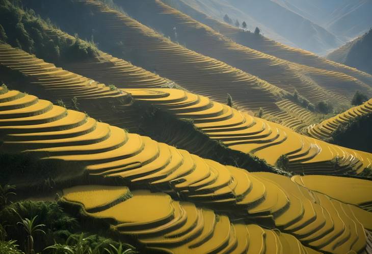 Mu Cang Chais Terraced Rice Fields An Idyllic Landscape Near Sapa