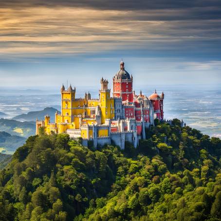 National Palace of Pena Sintras Historic Jewel in Portugal