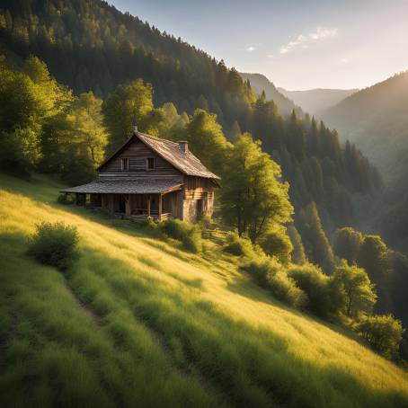 Nature Haven Farmhouse in the Mountains