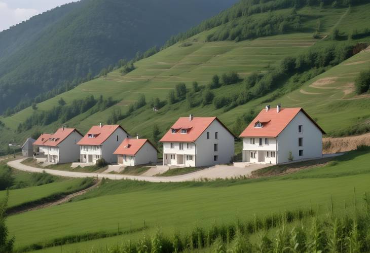 New Homes on the Outskirts of a Quiet Village