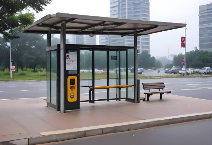 Next Bus Arrival Waiting at the Interchange Stop