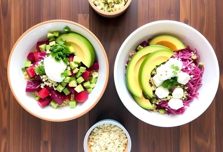 Nutritious Vegan and Gluten Free Beet Poke Bowls  A Fresh and Flavorful Plant Based Meal