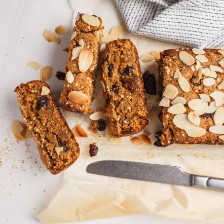 Nutty Vegan Banana Carrot Bread with Oats and Nuts