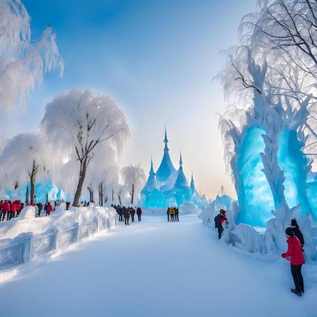 Official Launch of Harbins Ice Snow World 2018 Ice Snow Blooming Garden Theme