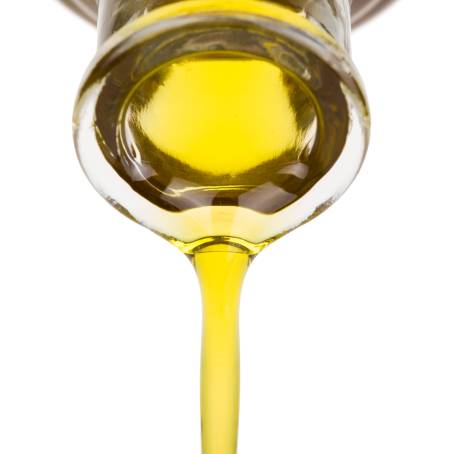 Olive Oil Overview on White Background Premium Quality from Above